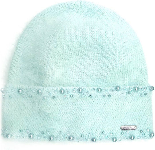 Beanie Frauen Beanie Gestrickt in Grün Farbe