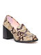 Pantofi cu toc Animal Print