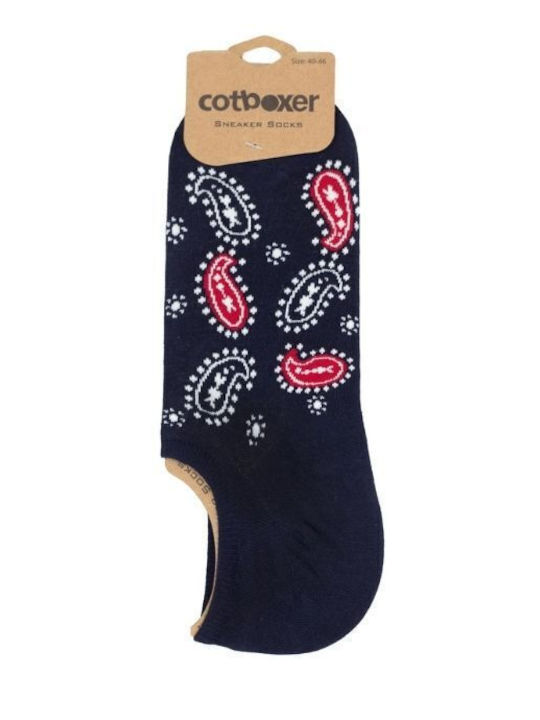 CotBoxer Bărbați Șosete Dark Blue 1Pachet
