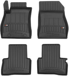 Frogum Σετ Μπροστινά και Πίσω 4τμχ για Nissan Juke 2010-2019 Μαύρα Frogum Σετ Μπροστινά και Πίσω 4τμχ για Nissan Juke 2010-2019 Μαύρα