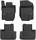 Frogum Set of Front and Rear Mats 4pcs Tray Type for Mercedes-Benz GL Class 2006-2012 Black