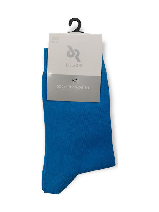 Douros Socks Γυναικείες Κάλτσες Τυρκουάζ