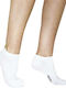 Inizio Damen Einfarbige Socken White 1Pack