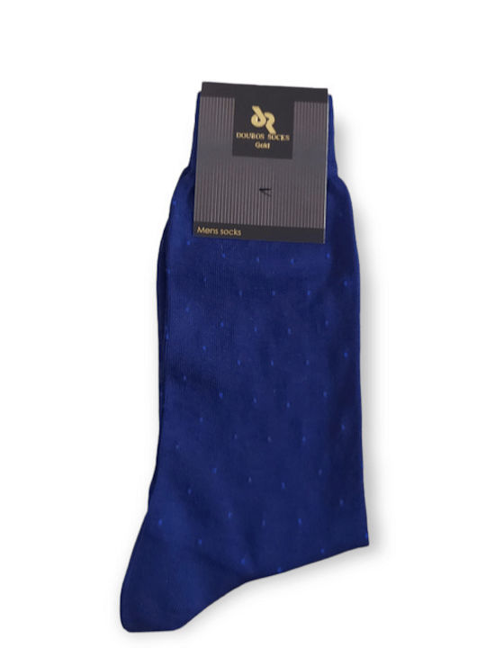 Douros Socks Douros Men's Solid Color Socks Blue