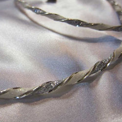 Georgiou Silver Plated Wedding Crowns
