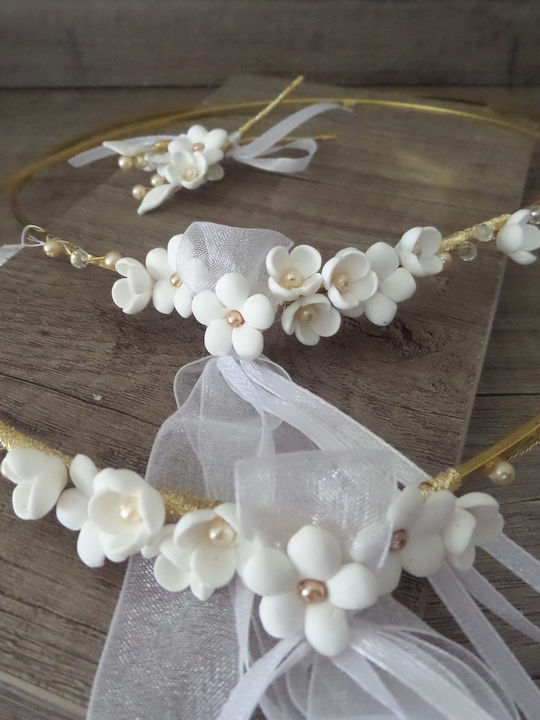 Handmade Porcelain Wedding Crowns