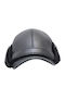 Leather 100 Δερματινο Καπελο Ανδρικο Κωδικος Hat Fur-2 Black