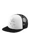 Pink Floyd Wall Adult Hat Soft Trucker Mesh Black White Polyester Adult Unisex One Size