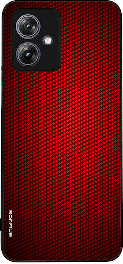 Sonique Carbon Series Case for Motorola Moto G54 5G Moto G54 5G Power Red