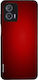 Sonique Carbon Series Case for Motorola Moto G73 5G Red