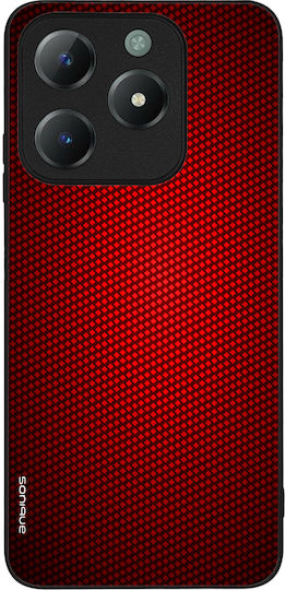 Калъф Sonique Carbon Series за Realme C61 4G Realme C63 4G Червен