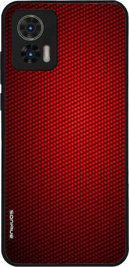 Sonique Carbon Series Case for Motorola Edge 30 Neo 5G Red