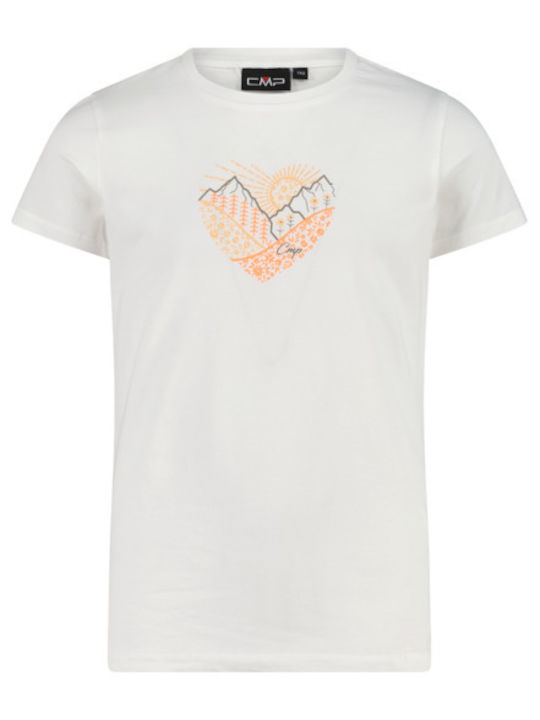 CMP Παιδικό T-shirt BIANCO