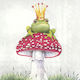Decoupage Napkin Lucky Frog 1 Piece