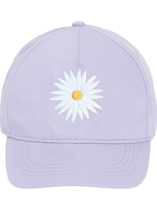 Cool Club Kids' Jockey Fabric Purple Hat