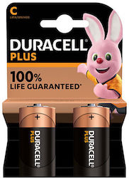 Duracell Plus C 1.5V 2Stück