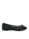 Leather Ballerinas Black