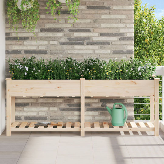 vidaXL Ghiveci Plastic 203x53x76cm.