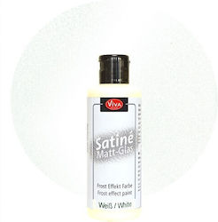 Satine Matt Glass 82 Ml White Viva Décor