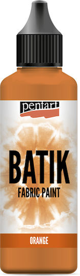 Vopsea Batik 80 ml Pentart Țesătură Batik Portocaliu