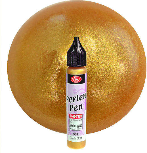 Pearl Pen 25ml Viva Decor Gold