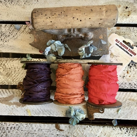 Κορδέλες Vintage Copper Red Set 3 Τεμ