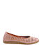 Damen Ballerinas Rosa
