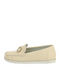 Kids White Moccasins