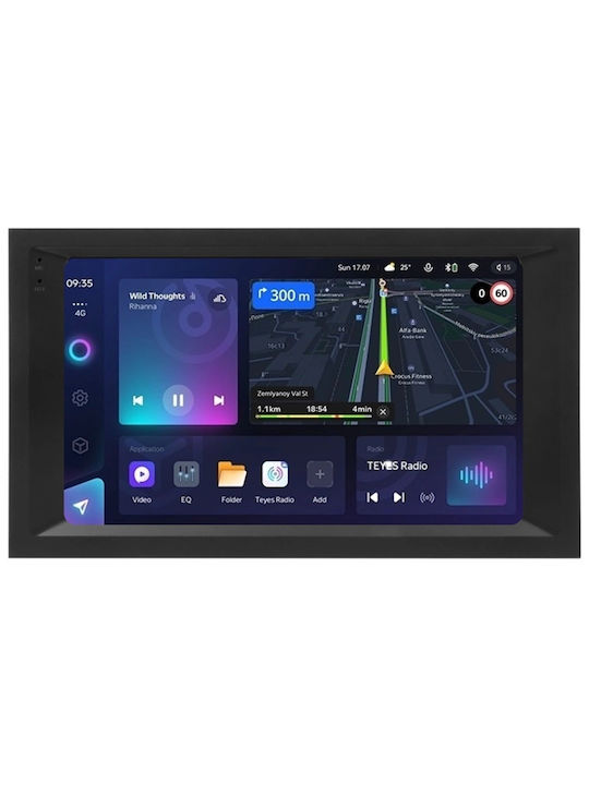 Teyes Car Audio System 2DIN (Bluetooth/USB/WiFi/GPS/Apple-Carplay/Android-Auto) with Touch Screen 9"