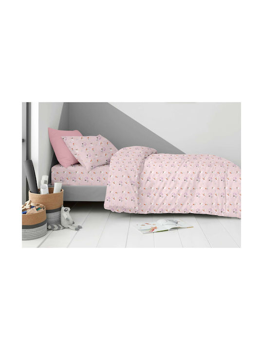Astron Italy Kids Quilt Single Ballerines Pink 160x250cm