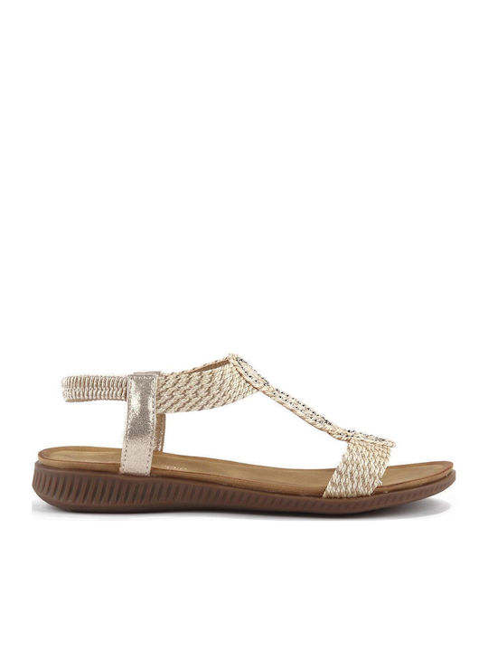 Fshoes Γυναικεία Σανδάλια Μπεζ