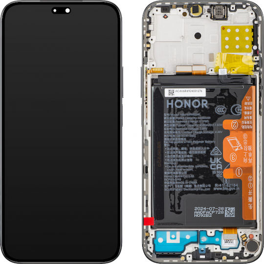 Honor Екран със Сензорен Механизъм за Honor 200 Lite (Черен)