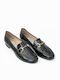 Λουστρίνι Γυναικεία Loafers σε Μαύρο Χρώμα