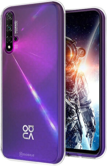 Huawei Nova 5t Case Silicone Jelly Gekko Ultraslim Transparent