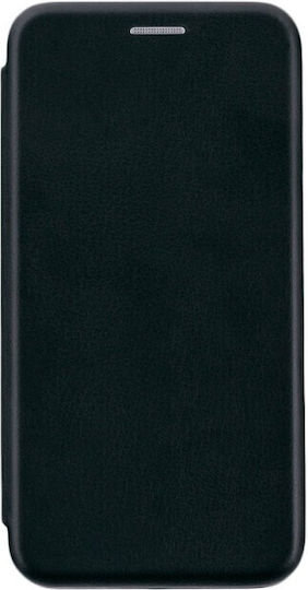 Book Δερματίνης / Σιλικόνης Μαύρο (Galaxy S20 FE)