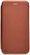 Book Δερματίνης / Σιλικόνης Μπορντό (Galaxy Note 10)
