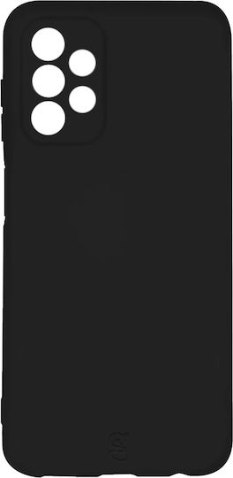 Back Cover Σιλικόνης 0.33mm Μαύρο (Galaxy A13 4G)