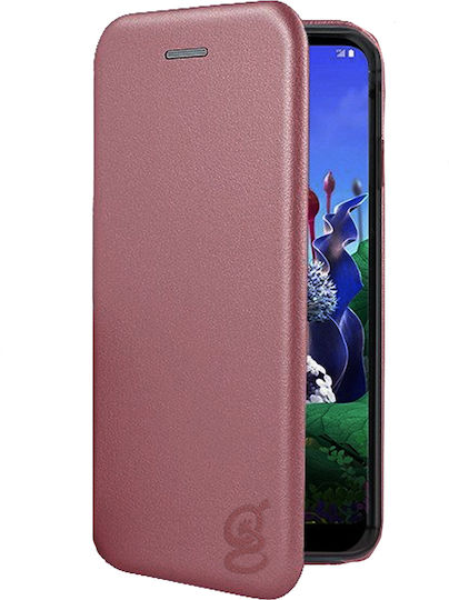 Wallet Silicon / Piele artificială Burgundy (Galaxy A30s)