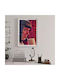 Poster Pulp Fiction Mia Wallace Mv007 30cm X 40cm Premium Black Wooden Frame