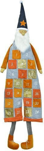 Calendar Advent Sfântul Nicolae DIY Tesătură