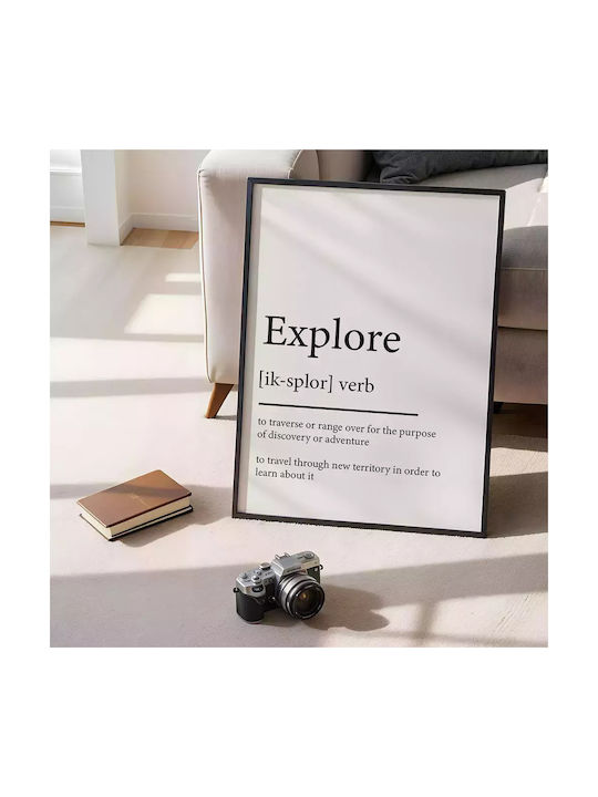 Quote Poster Explore Pst25187 21cm X 30cm Premi...