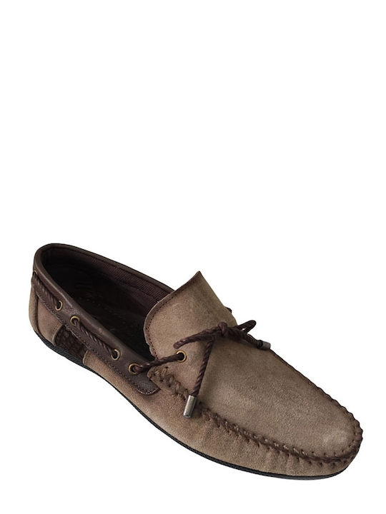 Gale Men's Leather Moccasins Cigar