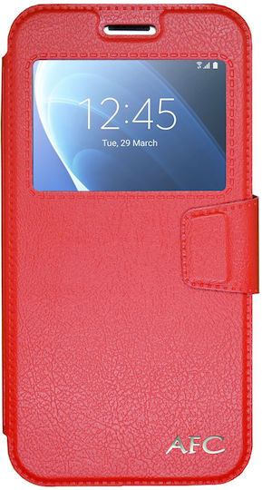 Huse Huawei P Smart 2019 Tip Book Stil Închidere Magnetică Fereastră Gekko S-view Roz