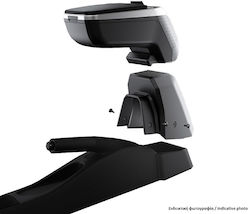 Rati Armster Τεμπέλης Αυτοκινήτου από Δερματίνη Universal Honda Jazz Ασημί Χρώμα Rati Armster Τεμπέλης Αυτοκινήτου από Δερματίνη Universal Honda Jazz Ασημί Χρώμα
