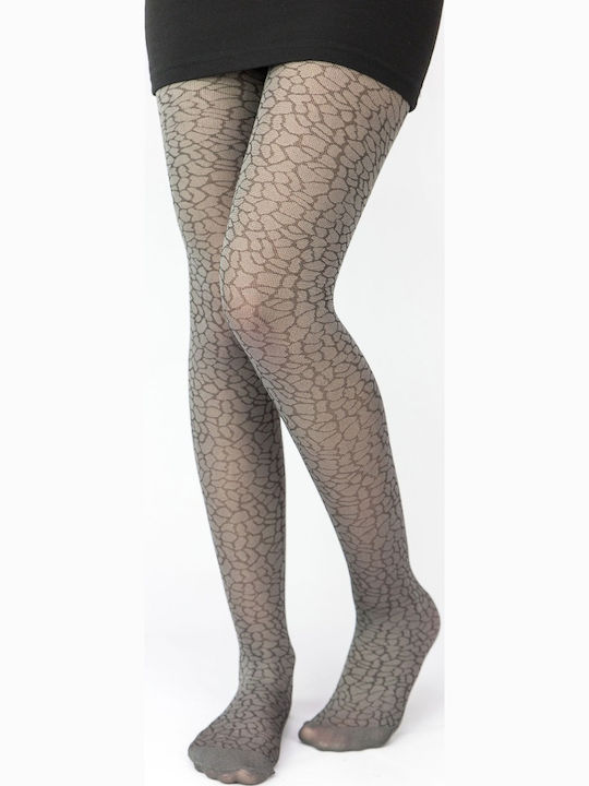 Ciorapi dama 60 Den Negru Print