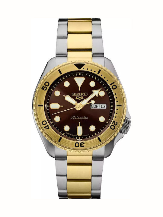 Seiko 5 Sports Watch Automatic with Metal Bracelet Seiko 5 Sports Watch Automatic with Metal Bracelet
