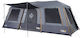 OZtrail Fast Frame Lumos 10p Automatic Camping Tent Grey for 10 People 600x220x200cm