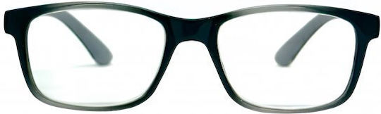 Frog Optical Γυαλιά Πρεσβυωπίας +2.00 σε Μαύρο χρώμα