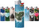 BIC Maxi Αναπτήρας Φλόγας Love Earth 8τμχ
