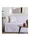 Ravelia Satu Three-Seater Sofa Throw 180x300cm Lilac